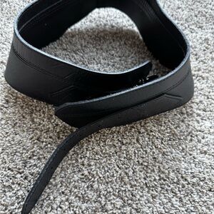 BCBGMaxAzria Black Leather Accessory